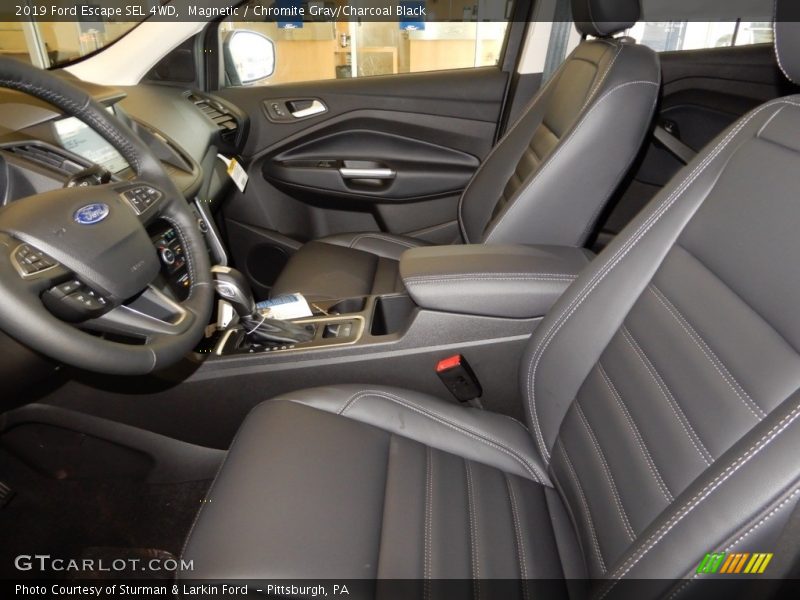 Magnetic / Chromite Gray/Charcoal Black 2019 Ford Escape SEL 4WD