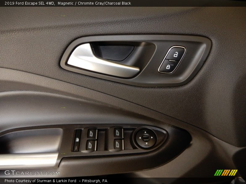 Magnetic / Chromite Gray/Charcoal Black 2019 Ford Escape SEL 4WD