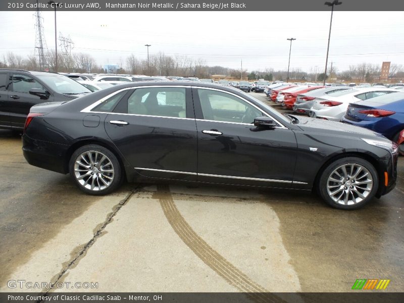  2019 CT6 Luxury AWD Sahara Beige/Jet Black Interior