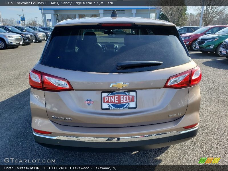 Sandy Ridge Metallic / Jet Black 2019 Chevrolet Equinox LT AWD