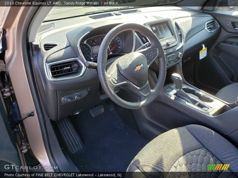 Sandy Ridge Metallic / Jet Black 2019 Chevrolet Equinox LT AWD