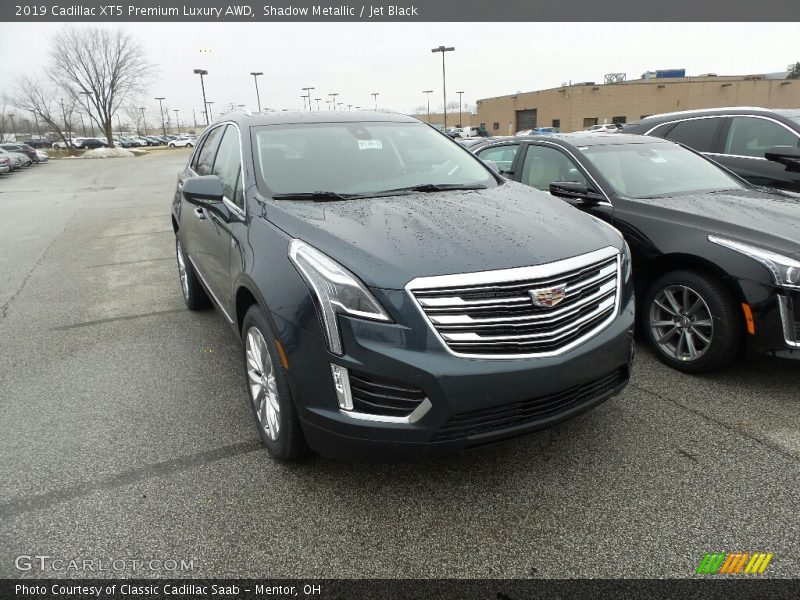 Shadow Metallic / Jet Black 2019 Cadillac XT5 Premium Luxury AWD