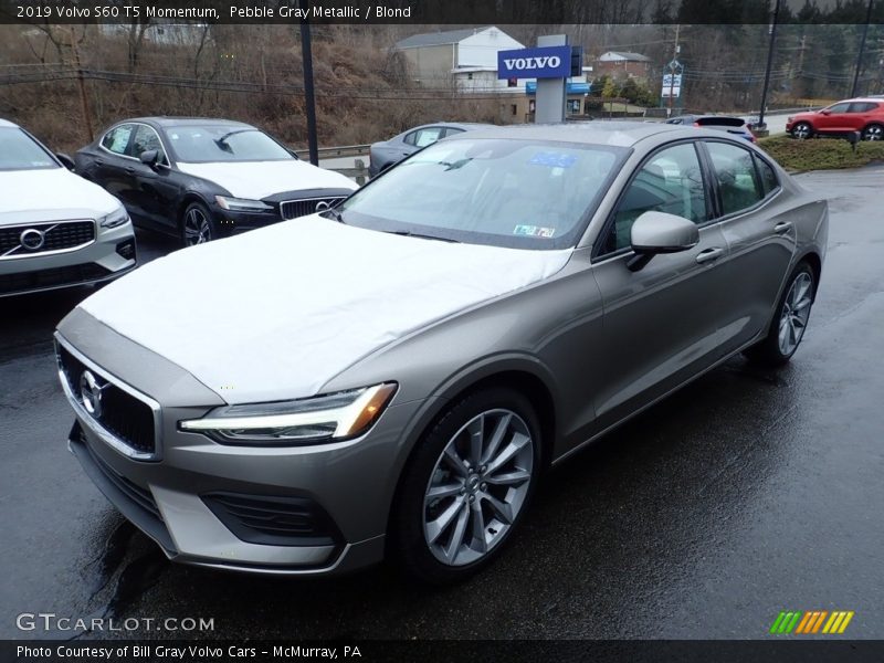  2019 S60 T5 Momentum Pebble Gray Metallic
