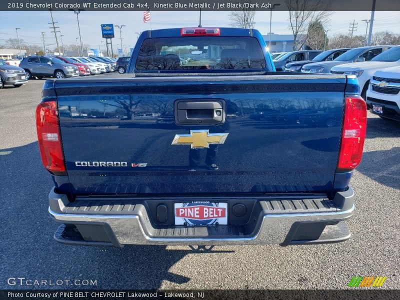 Kinetic Blue Metallic / Jet Black/Dark Ash 2019 Chevrolet Colorado WT Extended Cab 4x4