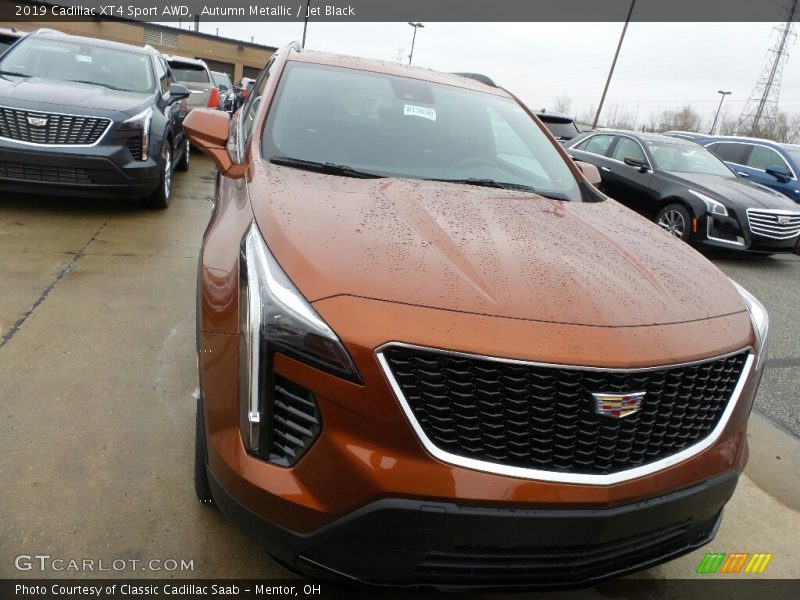 Autumn Metallic / Jet Black 2019 Cadillac XT4 Sport AWD