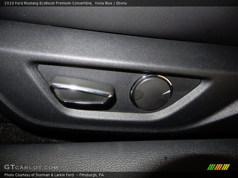Kona Blue / Ebony 2019 Ford Mustang EcoBoost Premium Convertible