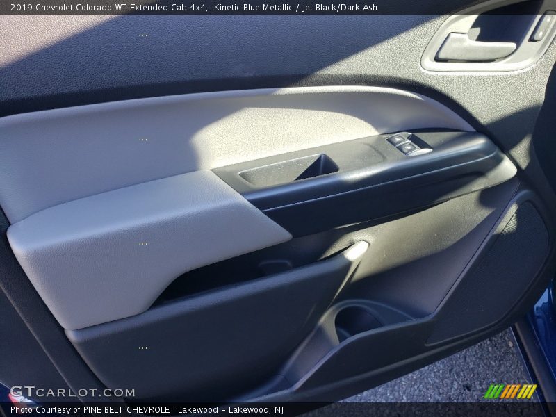 Kinetic Blue Metallic / Jet Black/Dark Ash 2019 Chevrolet Colorado WT Extended Cab 4x4