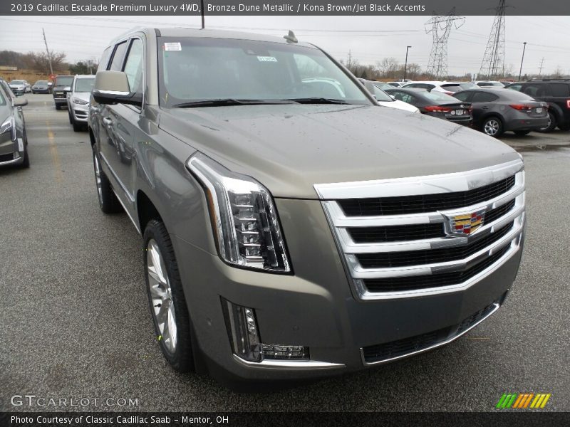 Front 3/4 View of 2019 Escalade Premium Luxury 4WD