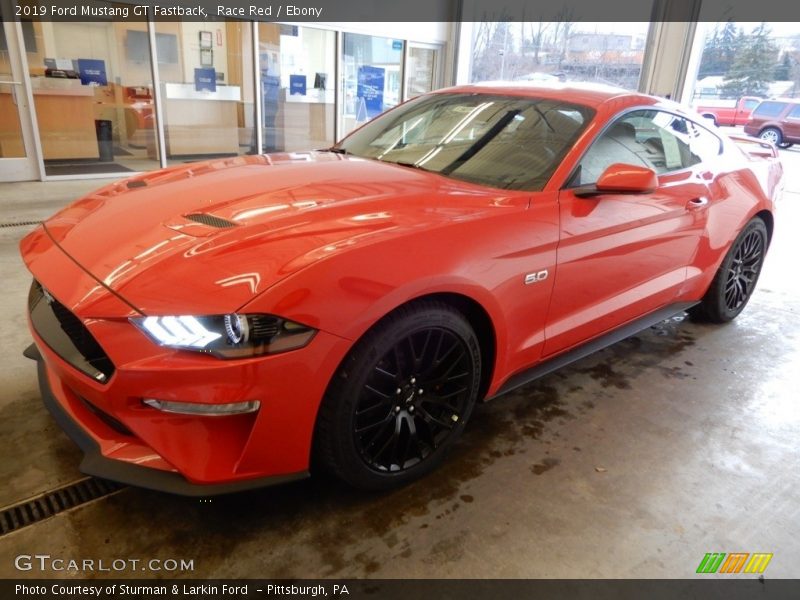Race Red / Ebony 2019 Ford Mustang GT Fastback