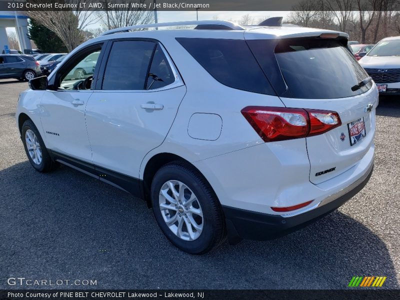 Summit White / Jet Black/Cinnamon 2019 Chevrolet Equinox LT AWD