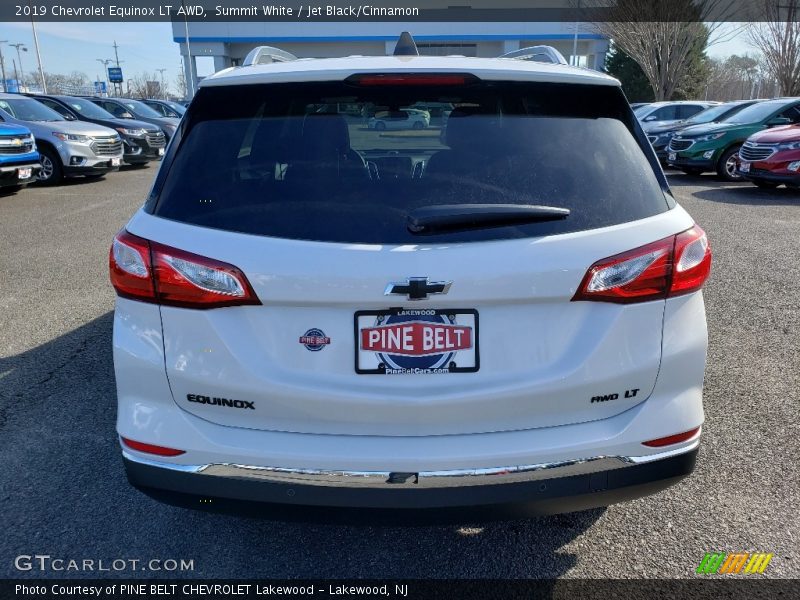 Summit White / Jet Black/Cinnamon 2019 Chevrolet Equinox LT AWD