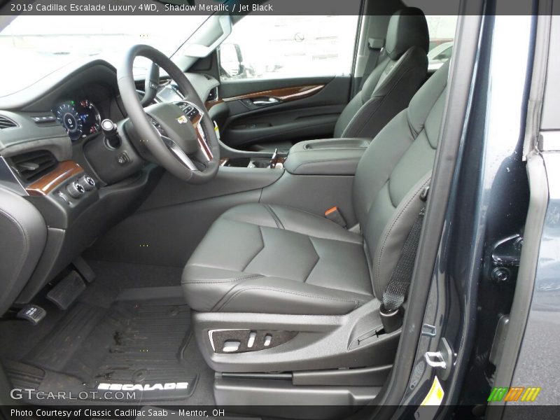 Front Seat of 2019 Escalade Luxury 4WD