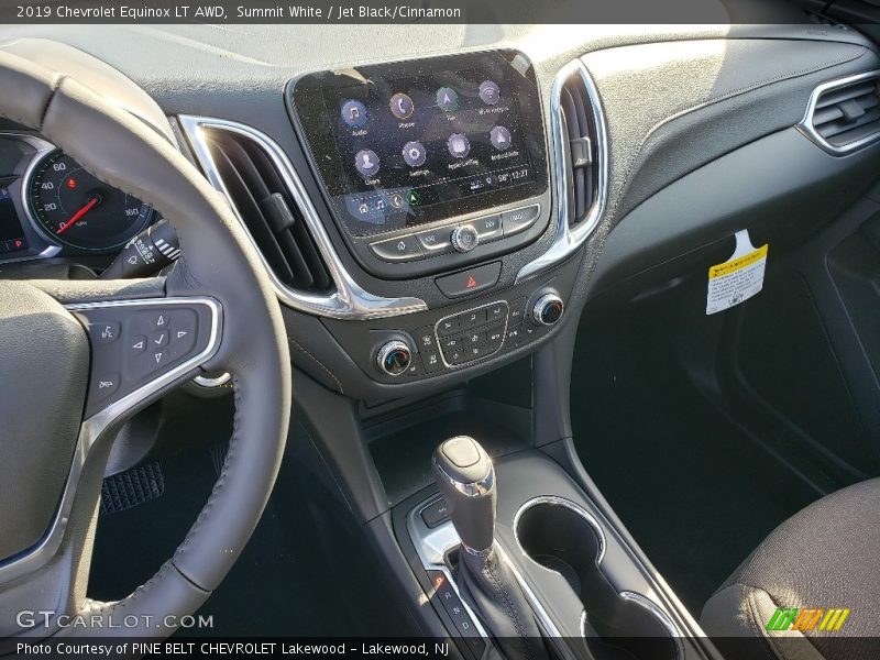 Summit White / Jet Black/Cinnamon 2019 Chevrolet Equinox LT AWD