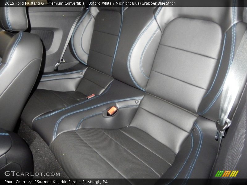 Rear Seat of 2019 Mustang GT Premium Convertible