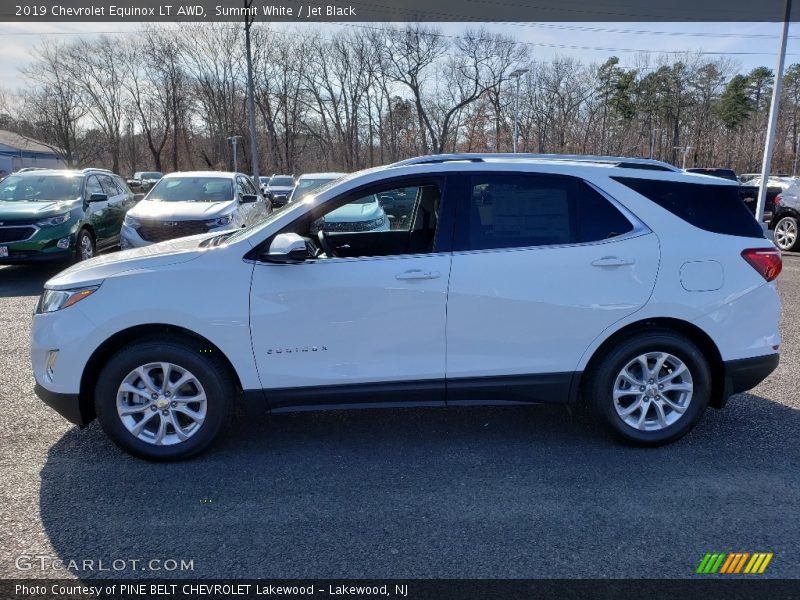 Summit White / Jet Black 2019 Chevrolet Equinox LT AWD