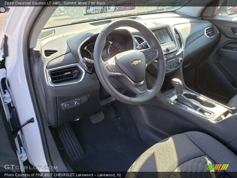 Summit White / Jet Black 2019 Chevrolet Equinox LT AWD