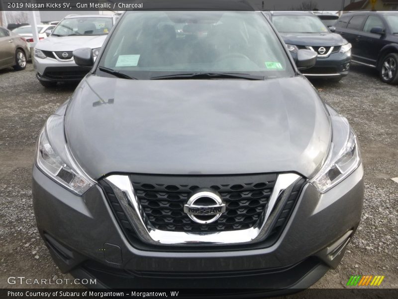 Gun Metallic / Charcoal 2019 Nissan Kicks SV