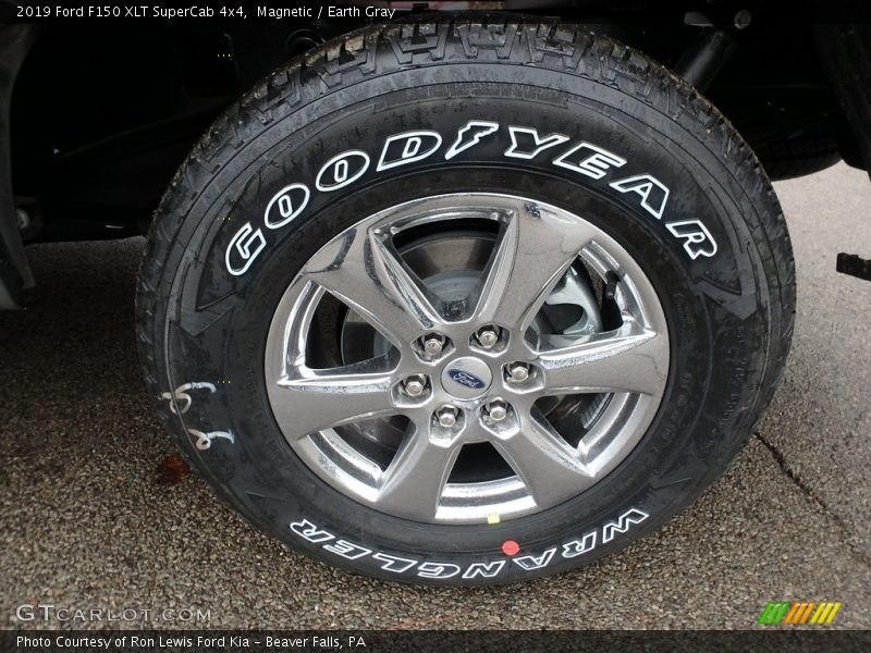 Magnetic / Earth Gray 2019 Ford F150 XLT SuperCab 4x4