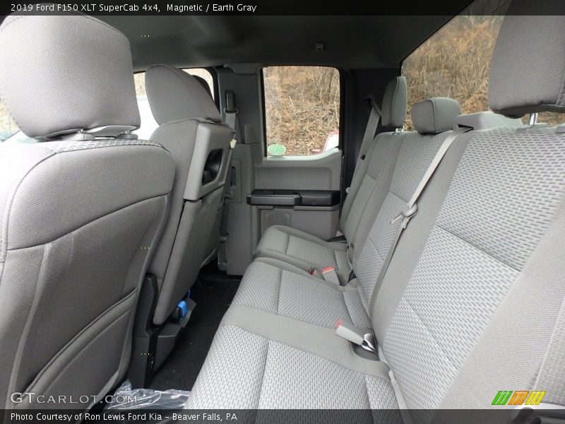 Rear Seat of 2019 F150 XLT SuperCab 4x4