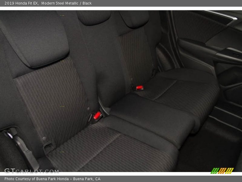 Modern Steel Metallic / Black 2019 Honda Fit EX