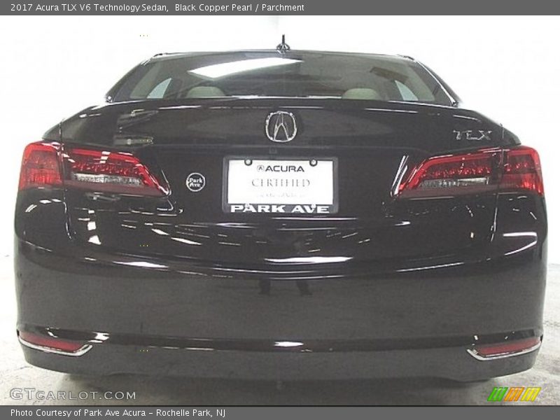 Black Copper Pearl / Parchment 2017 Acura TLX V6 Technology Sedan