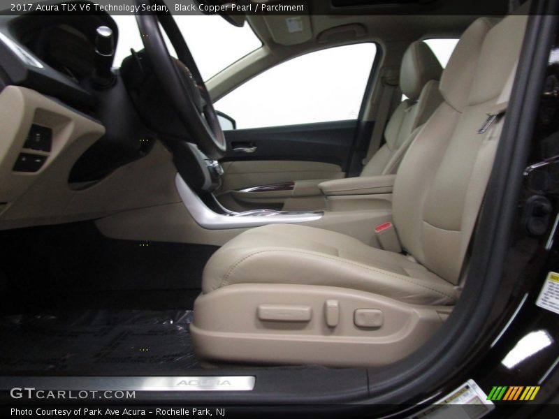 Black Copper Pearl / Parchment 2017 Acura TLX V6 Technology Sedan