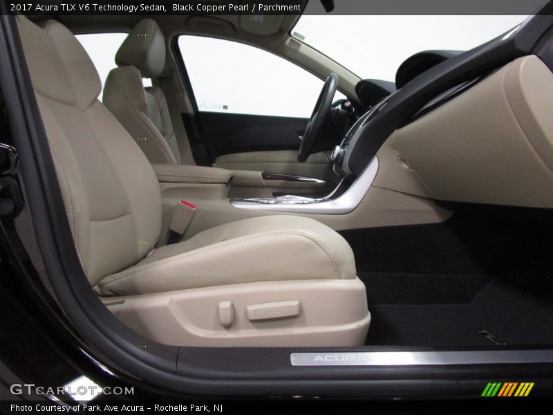 Black Copper Pearl / Parchment 2017 Acura TLX V6 Technology Sedan