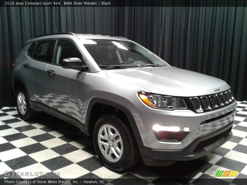 Billet Silver Metallic / Black 2019 Jeep Compass Sport 4x4