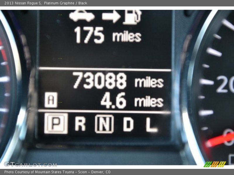 Platinum Graphite / Black 2013 Nissan Rogue S
