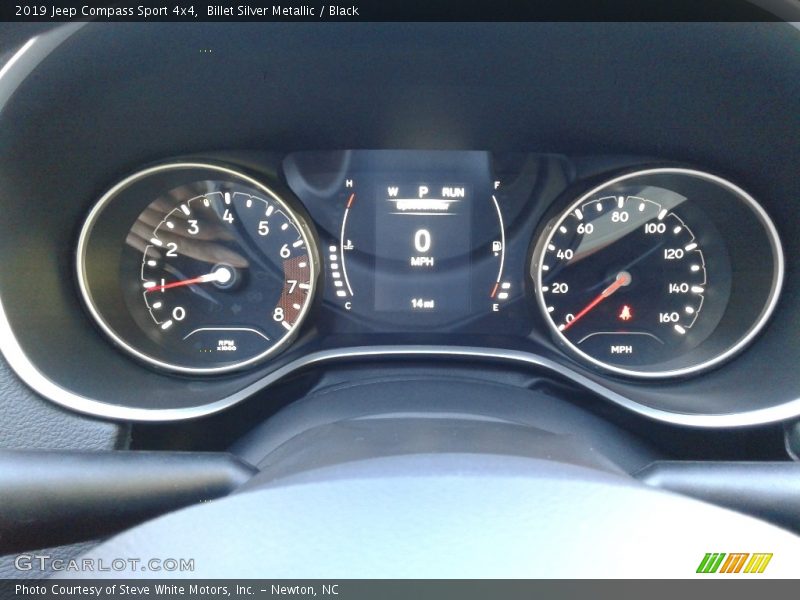 Billet Silver Metallic / Black 2019 Jeep Compass Sport 4x4