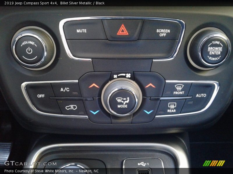 Billet Silver Metallic / Black 2019 Jeep Compass Sport 4x4