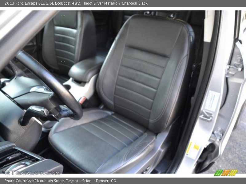 Ingot Silver Metallic / Charcoal Black 2013 Ford Escape SEL 1.6L EcoBoost 4WD