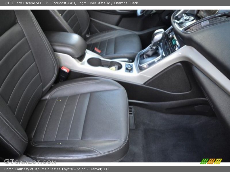 Ingot Silver Metallic / Charcoal Black 2013 Ford Escape SEL 1.6L EcoBoost 4WD