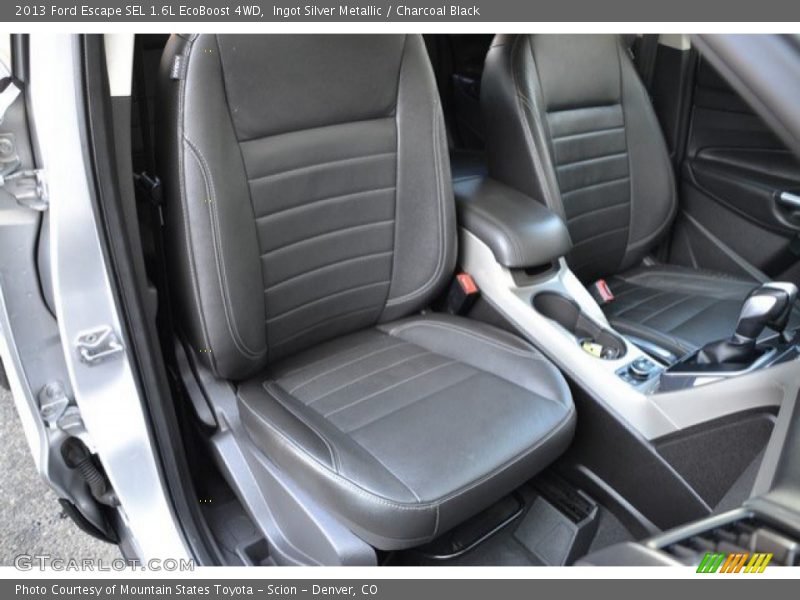 Ingot Silver Metallic / Charcoal Black 2013 Ford Escape SEL 1.6L EcoBoost 4WD