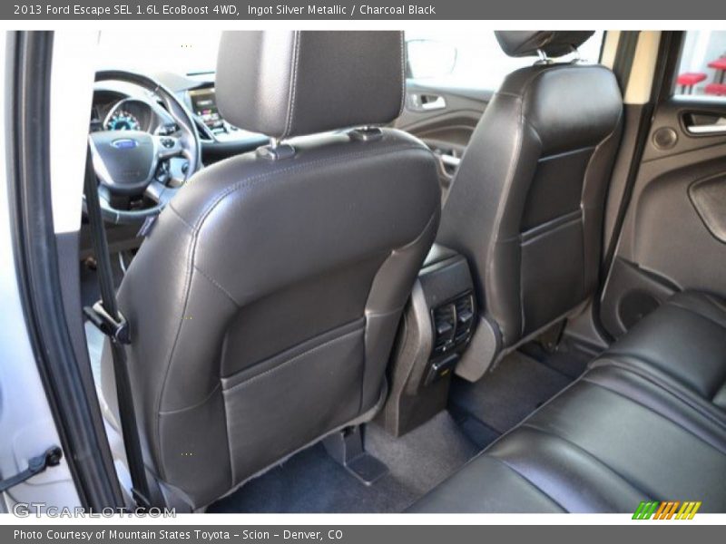 Ingot Silver Metallic / Charcoal Black 2013 Ford Escape SEL 1.6L EcoBoost 4WD