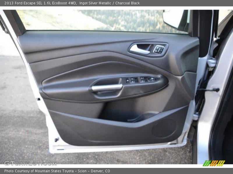 Ingot Silver Metallic / Charcoal Black 2013 Ford Escape SEL 1.6L EcoBoost 4WD