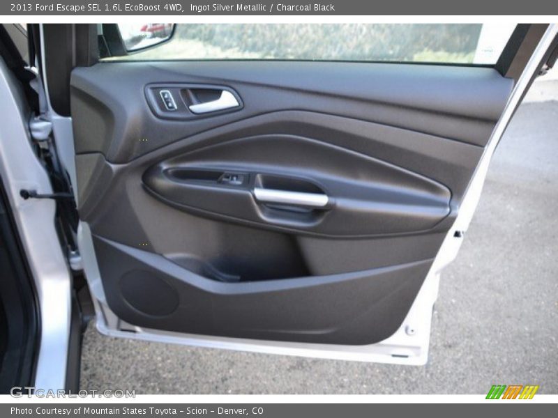 Ingot Silver Metallic / Charcoal Black 2013 Ford Escape SEL 1.6L EcoBoost 4WD