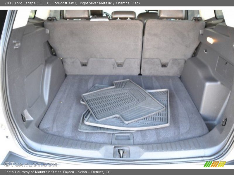 Ingot Silver Metallic / Charcoal Black 2013 Ford Escape SEL 1.6L EcoBoost 4WD