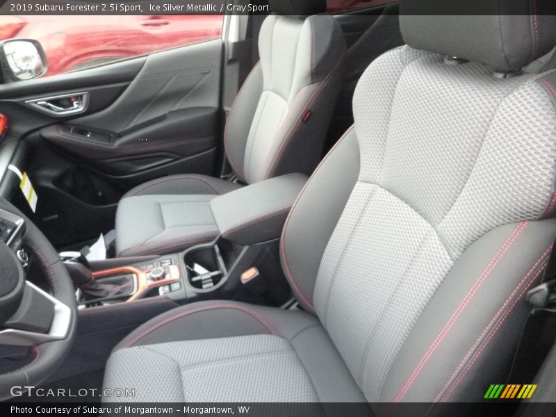 Front Seat of 2019 Forester 2.5i Sport
