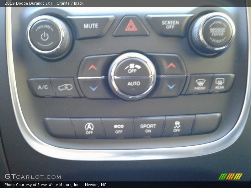 Granite / Black 2019 Dodge Durango SXT