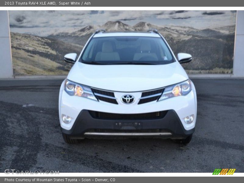Super White / Ash 2013 Toyota RAV4 XLE AWD