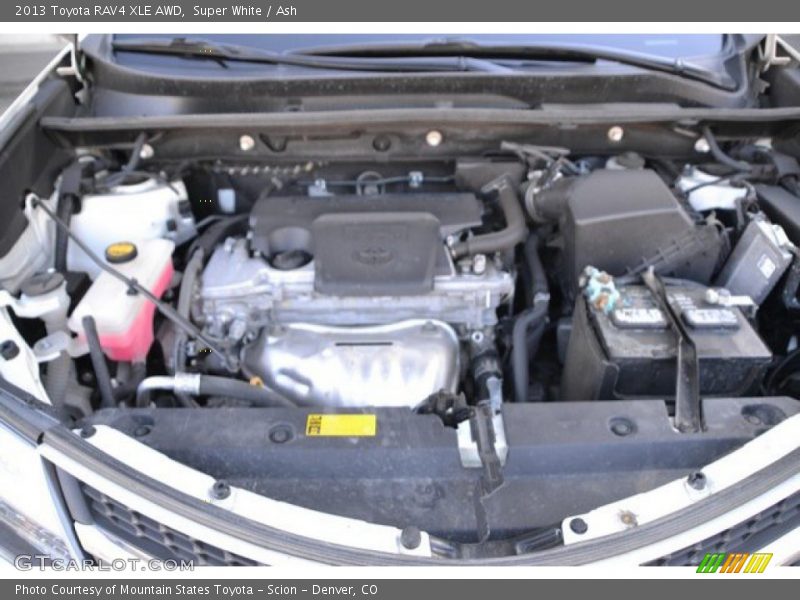 Super White / Ash 2013 Toyota RAV4 XLE AWD