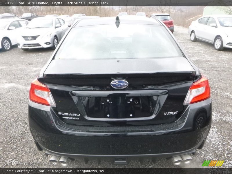 Crystal Black Silica / Carbon Black 2019 Subaru WRX Limited