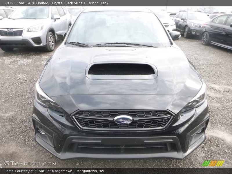 Crystal Black Silica / Carbon Black 2019 Subaru WRX Limited