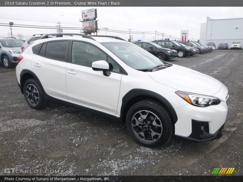 Crystal White Pearl / Black 2019 Subaru Crosstrek 2.0i Premium
