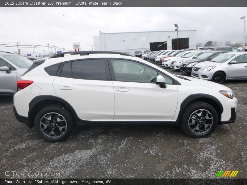 Crystal White Pearl / Black 2019 Subaru Crosstrek 2.0i Premium