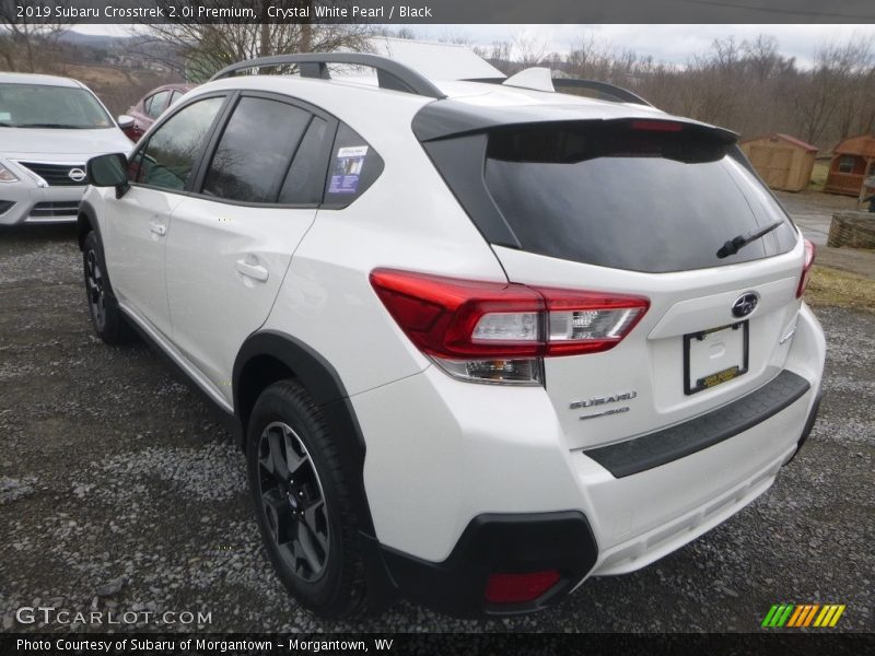 Crystal White Pearl / Black 2019 Subaru Crosstrek 2.0i Premium
