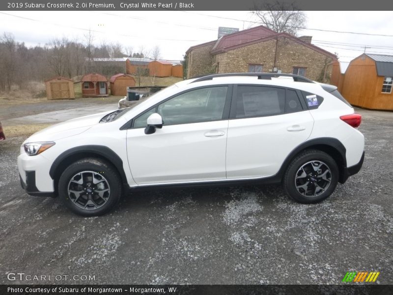 Crystal White Pearl / Black 2019 Subaru Crosstrek 2.0i Premium