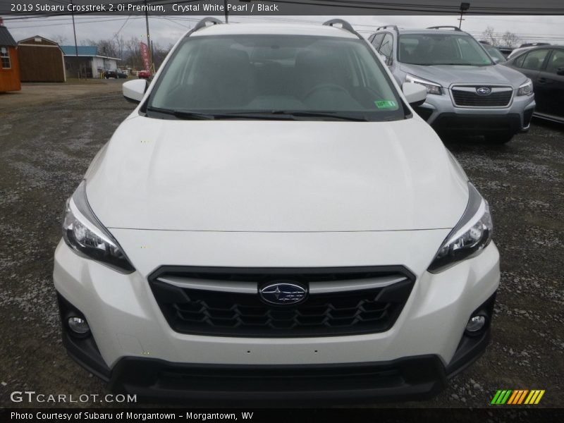 Crystal White Pearl / Black 2019 Subaru Crosstrek 2.0i Premium