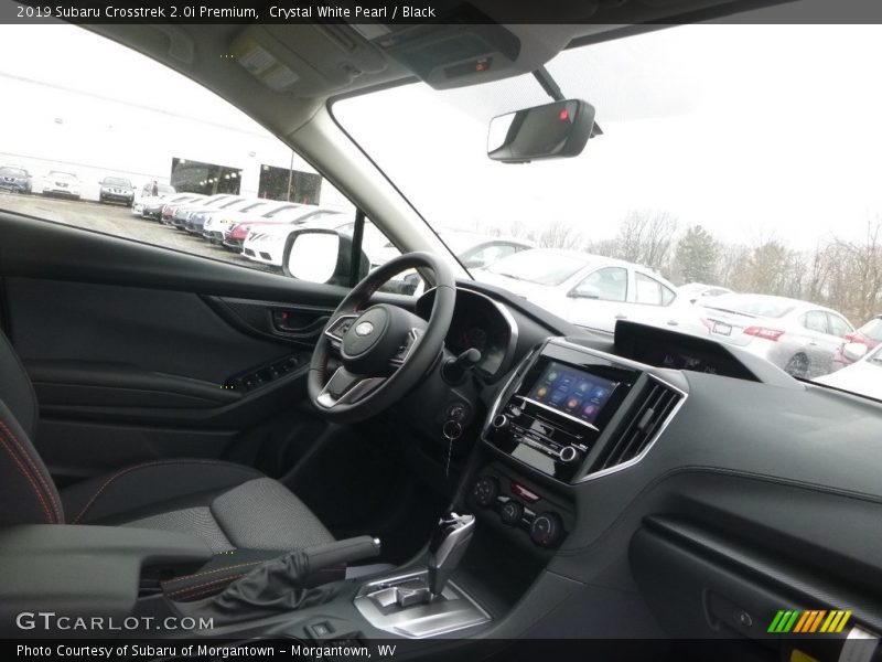 Crystal White Pearl / Black 2019 Subaru Crosstrek 2.0i Premium